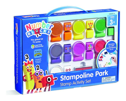 Numberblocks Stampoline Park Stamp Activity Set