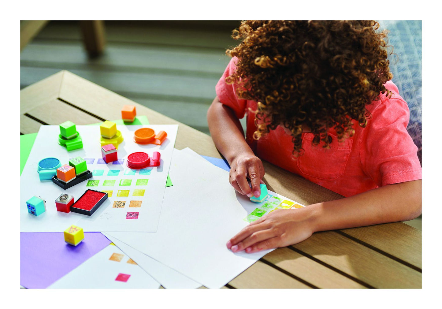 Numberblocks Stampoline Park Stamp Activity Set