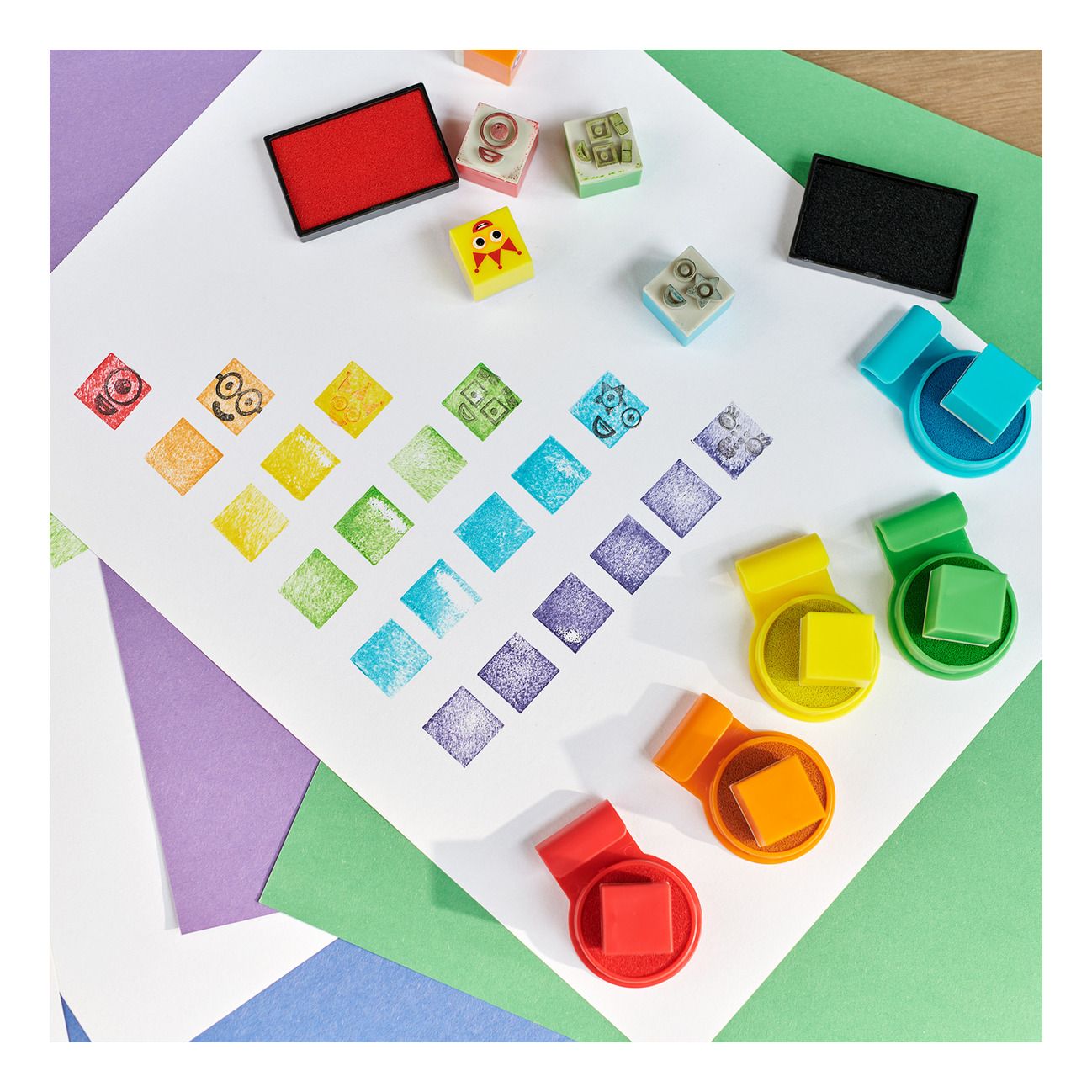 Numberblocks Stampoline Park Stamp Activity Set