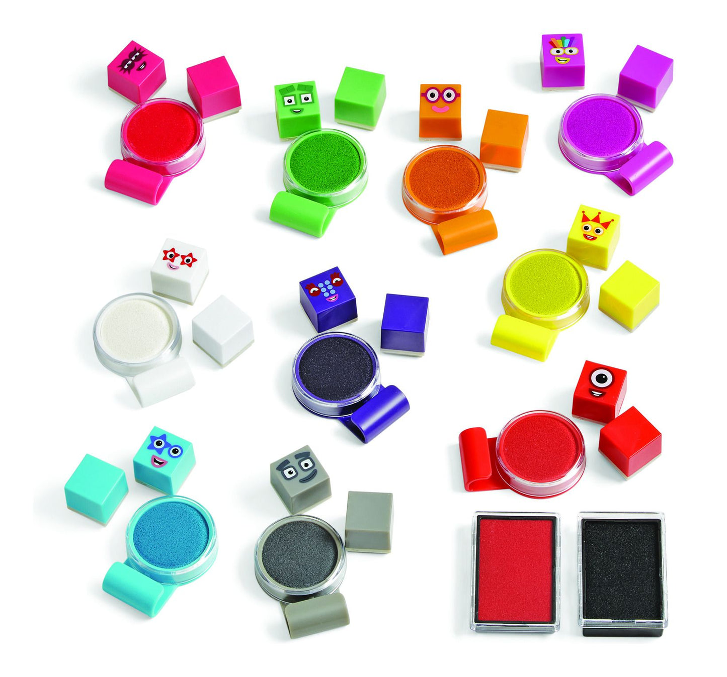 Numberblocks Stampoline Park Stamp Activity Set