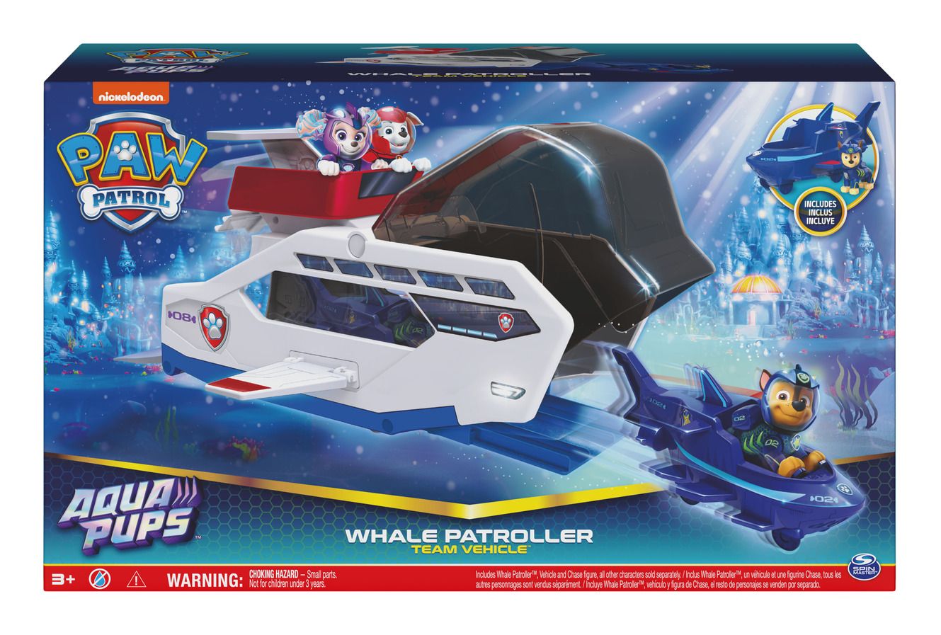 Paw Patrol Aqua Pups Whale Patroller