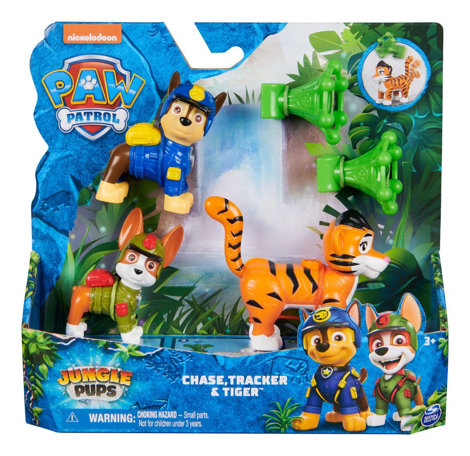 Paw Patrol Figures Hero Pups Jungle