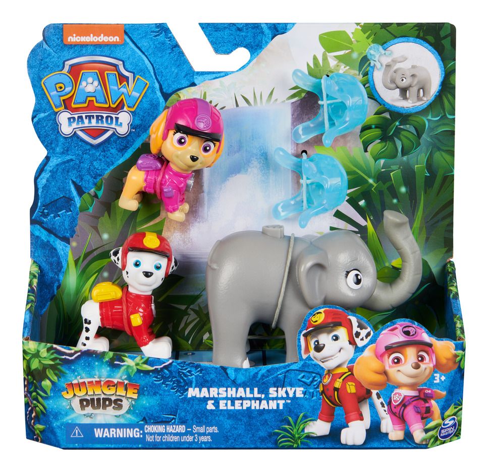 Paw Patrol Figures Hero Pups Jungle