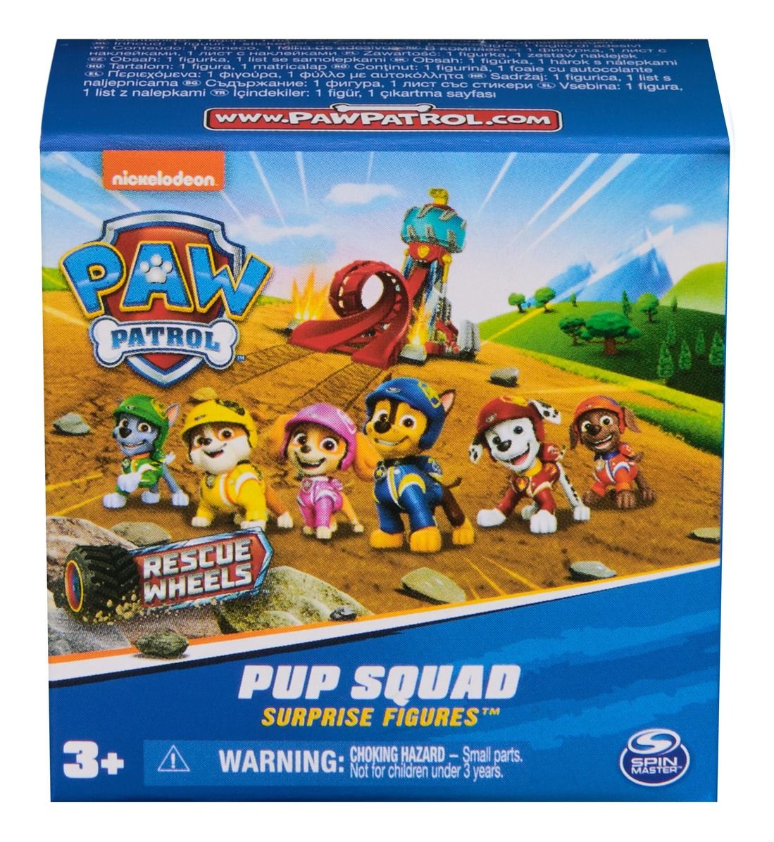 Paw Patrol Rescue Wheels Pup Squad Figures