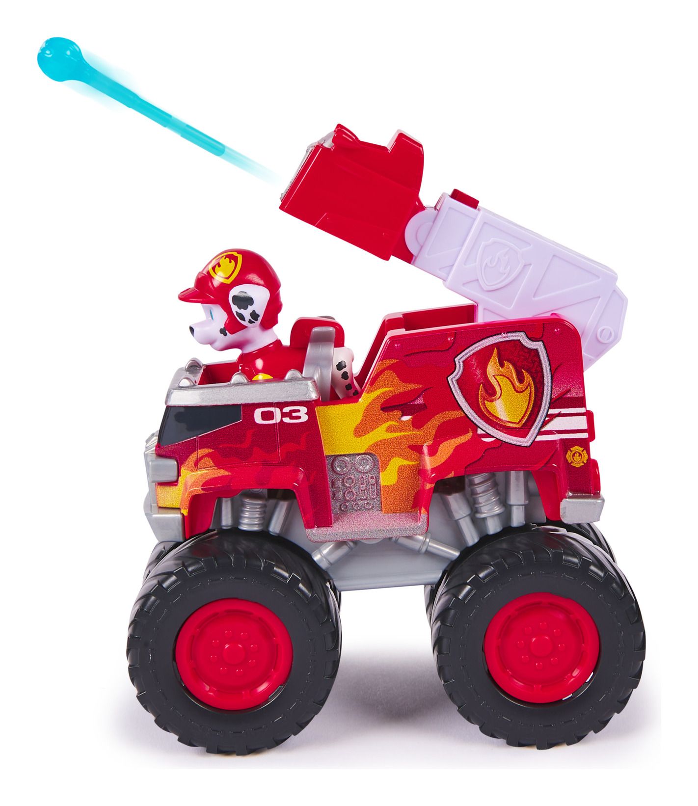 Paw Patrol Rescue Wheels Themed Vehicle -Marshall