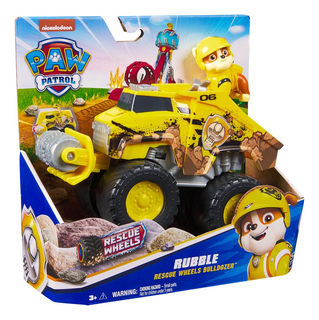 Paw Patrol Rescue Wheels Themed Vehicle - Rubble