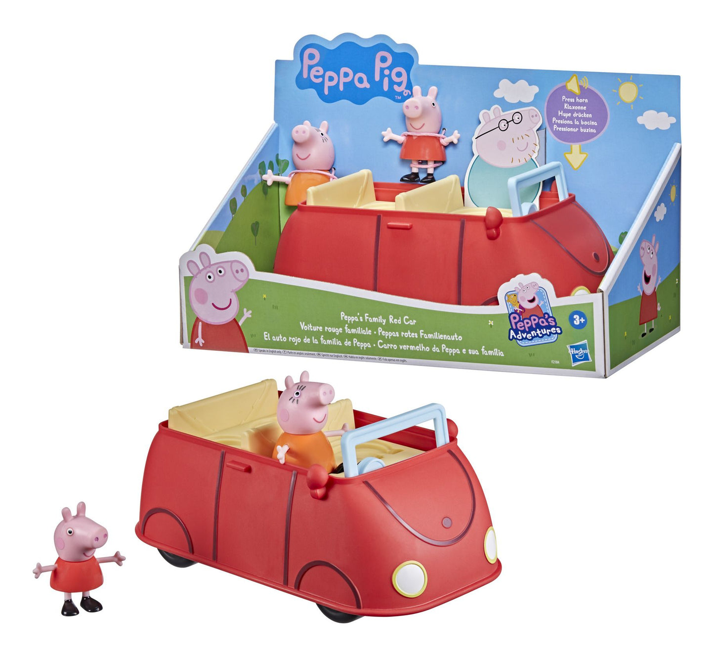 Peppa Pig Peppas Family Red Car