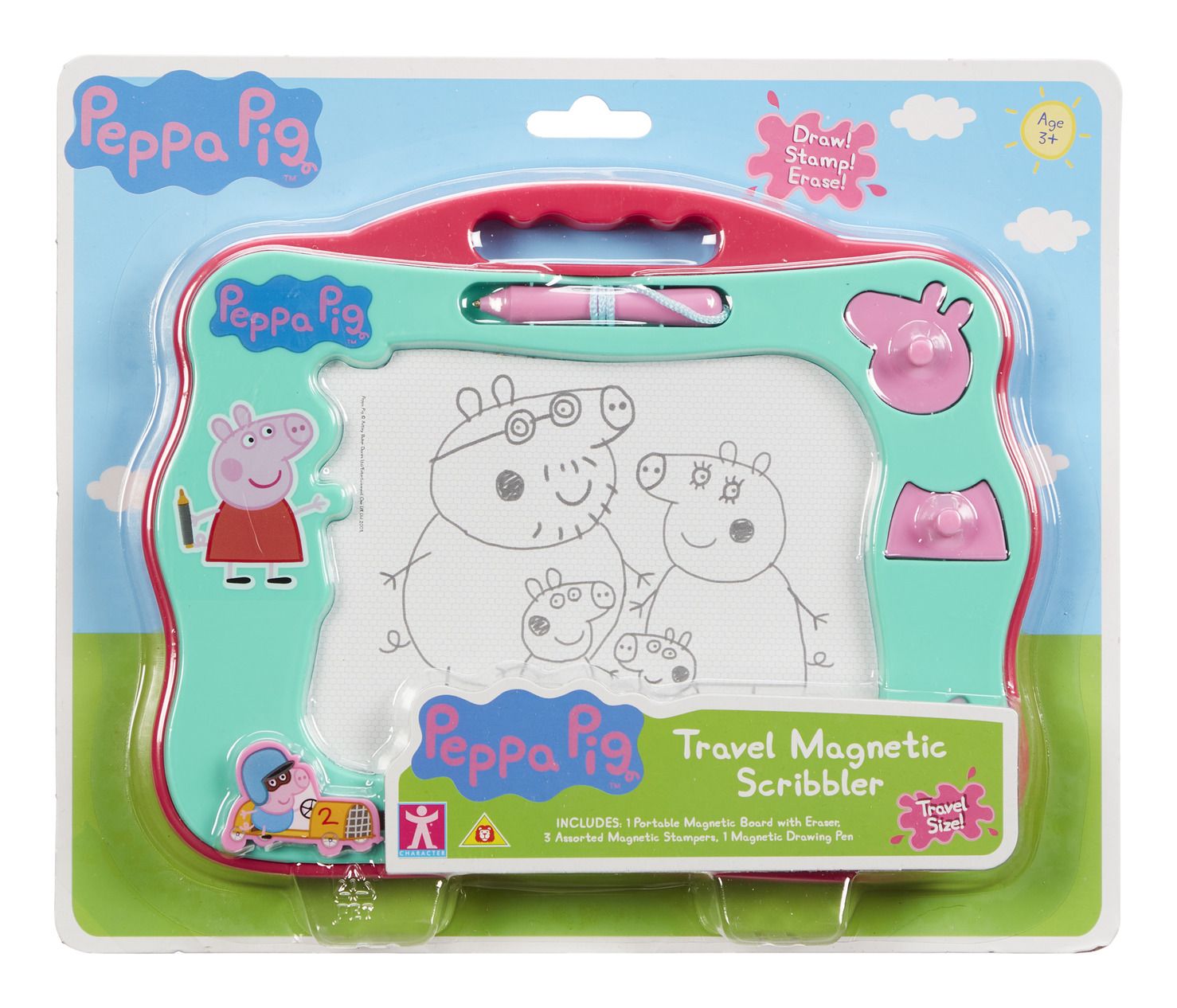 Peppa Pig Travel Magnetic Scribbler