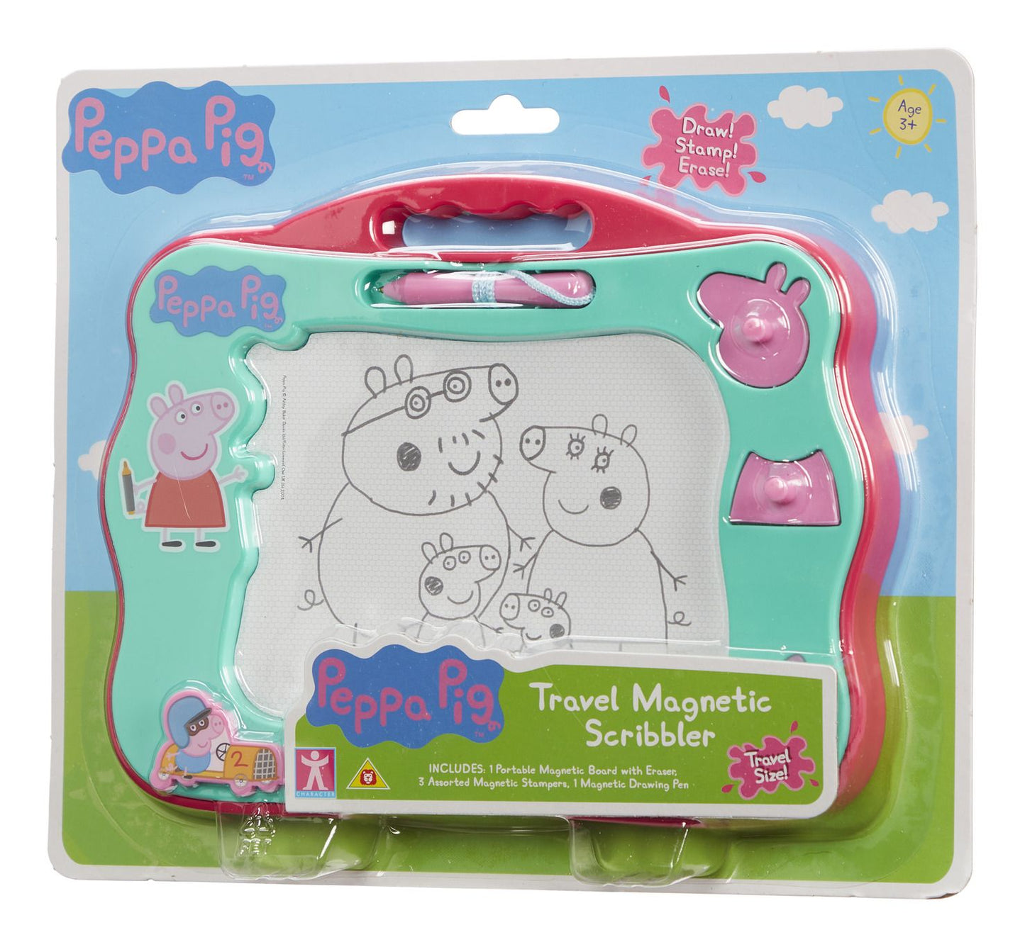 Peppa Pig Travel Magnetic Scribbler