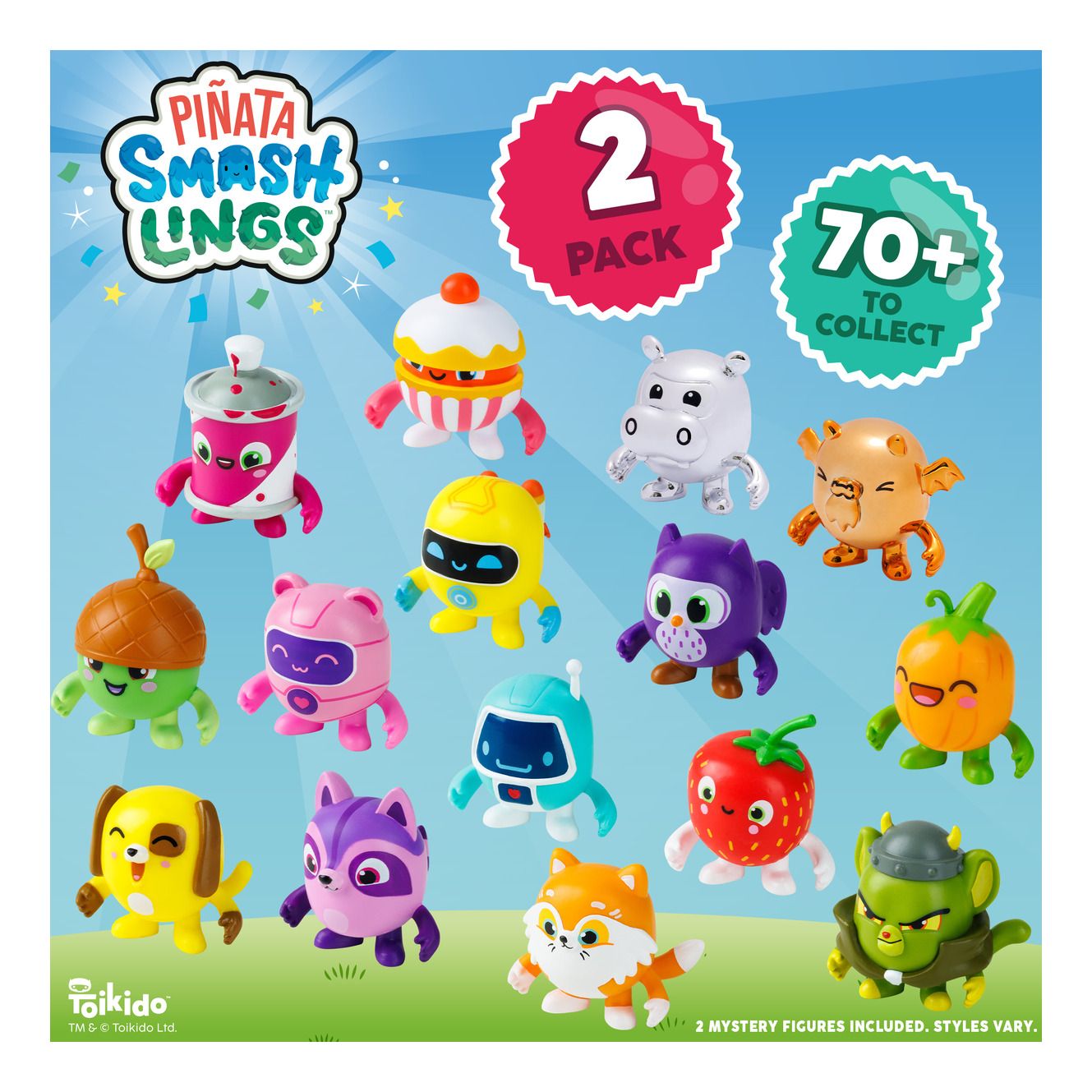 Pinata Smashlings Figures - 2 Pack Blind Pod CDU