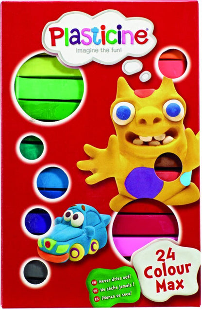 Plasticine 24 Colour Max