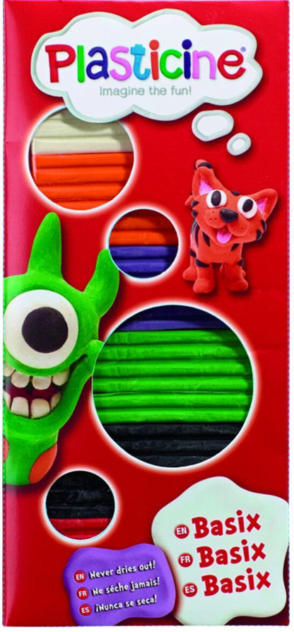 Plasticine BaSix Assorted