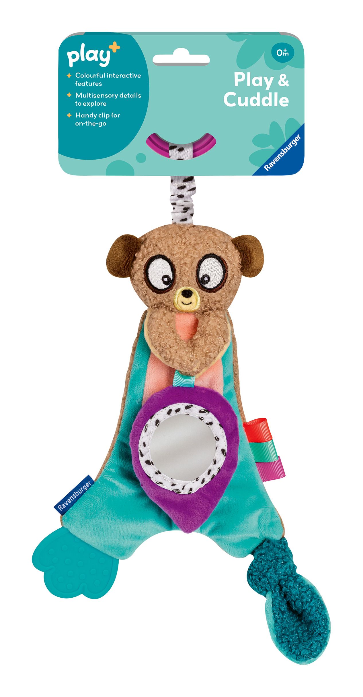 Play+ Crinkle & Chew Meerkat