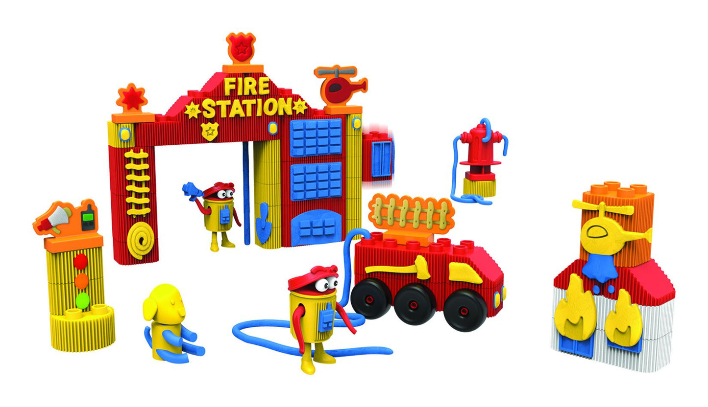 Play-Doh Blocks Fire Station Blocks Set