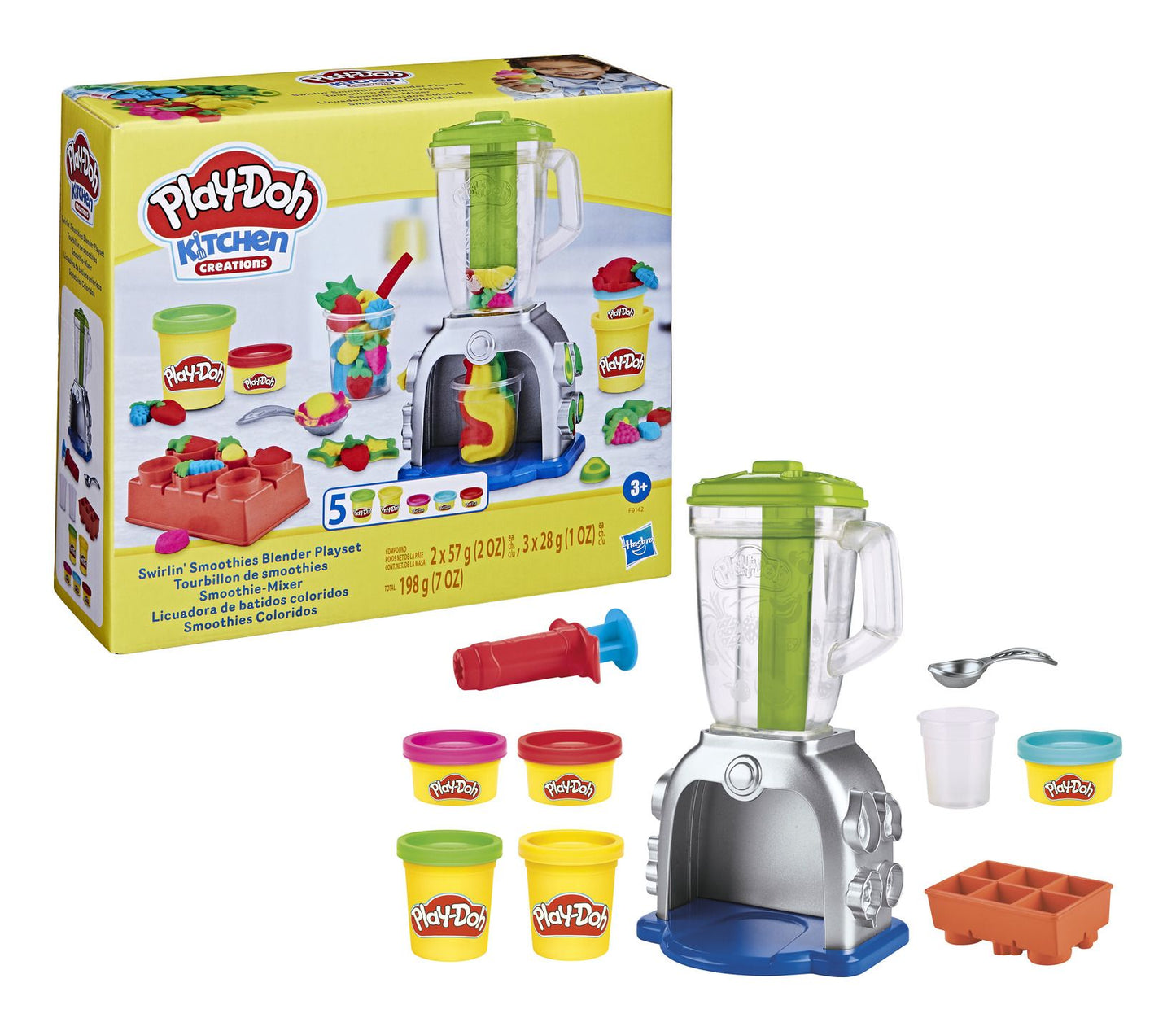 Play-Doh Swirlin Smoothies Blender Playset