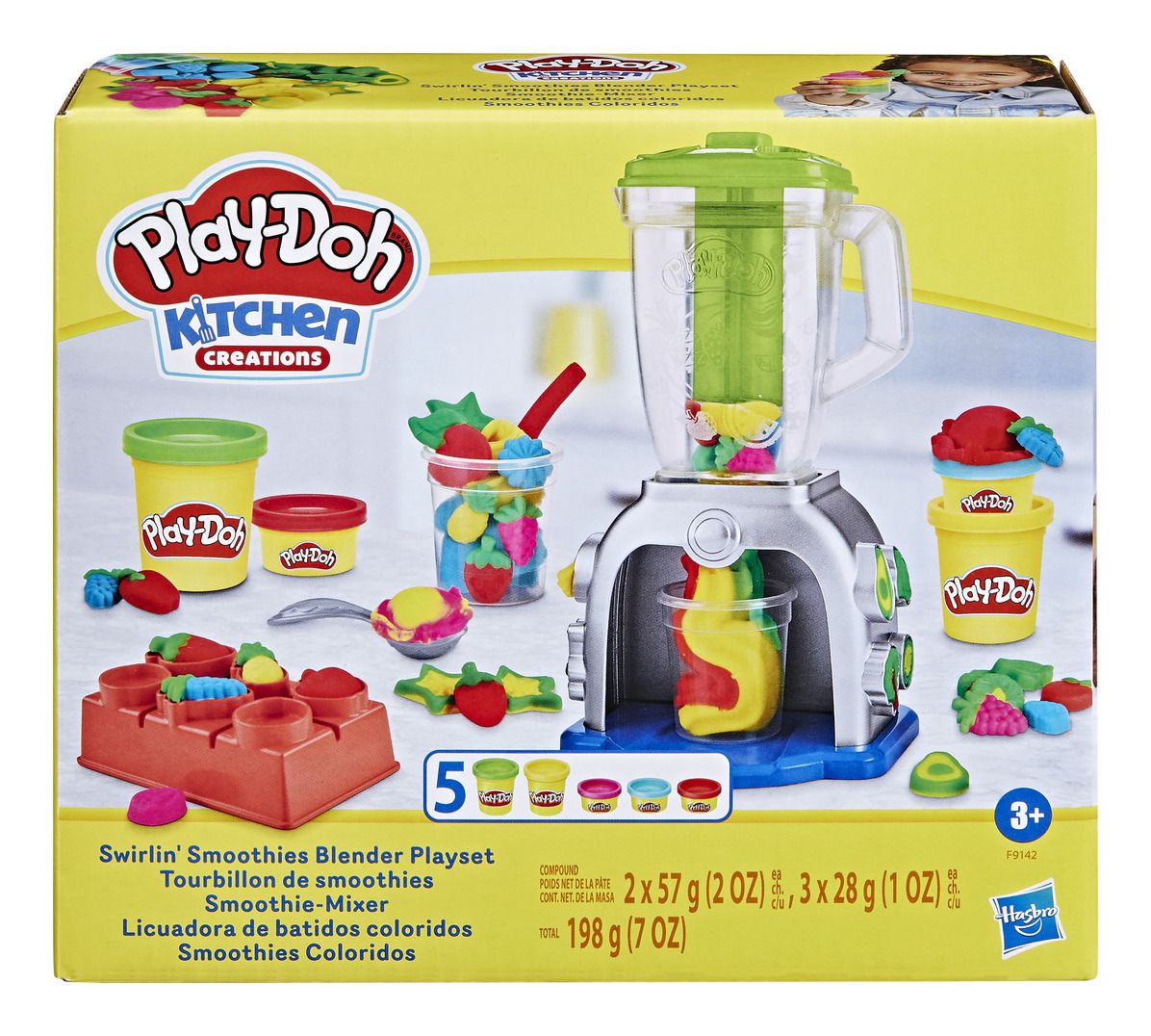 Play-Doh Swirlin Smoothies Blender Playset