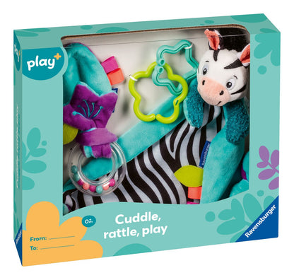 Play+ My First Snuggle Friend: Zebra