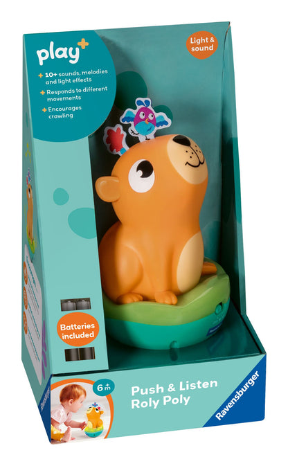 Play+ Push & Listen Roly Poly: Capybara
