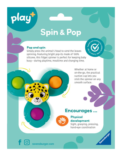 Play+ Spin & Pop: Leopard