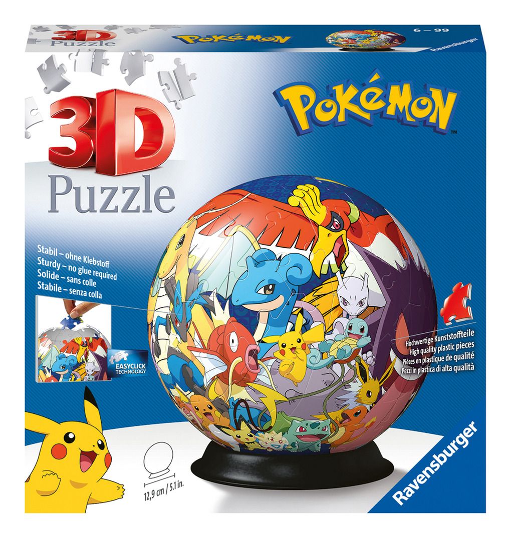 Pokemon 3D Puzzle 72pc