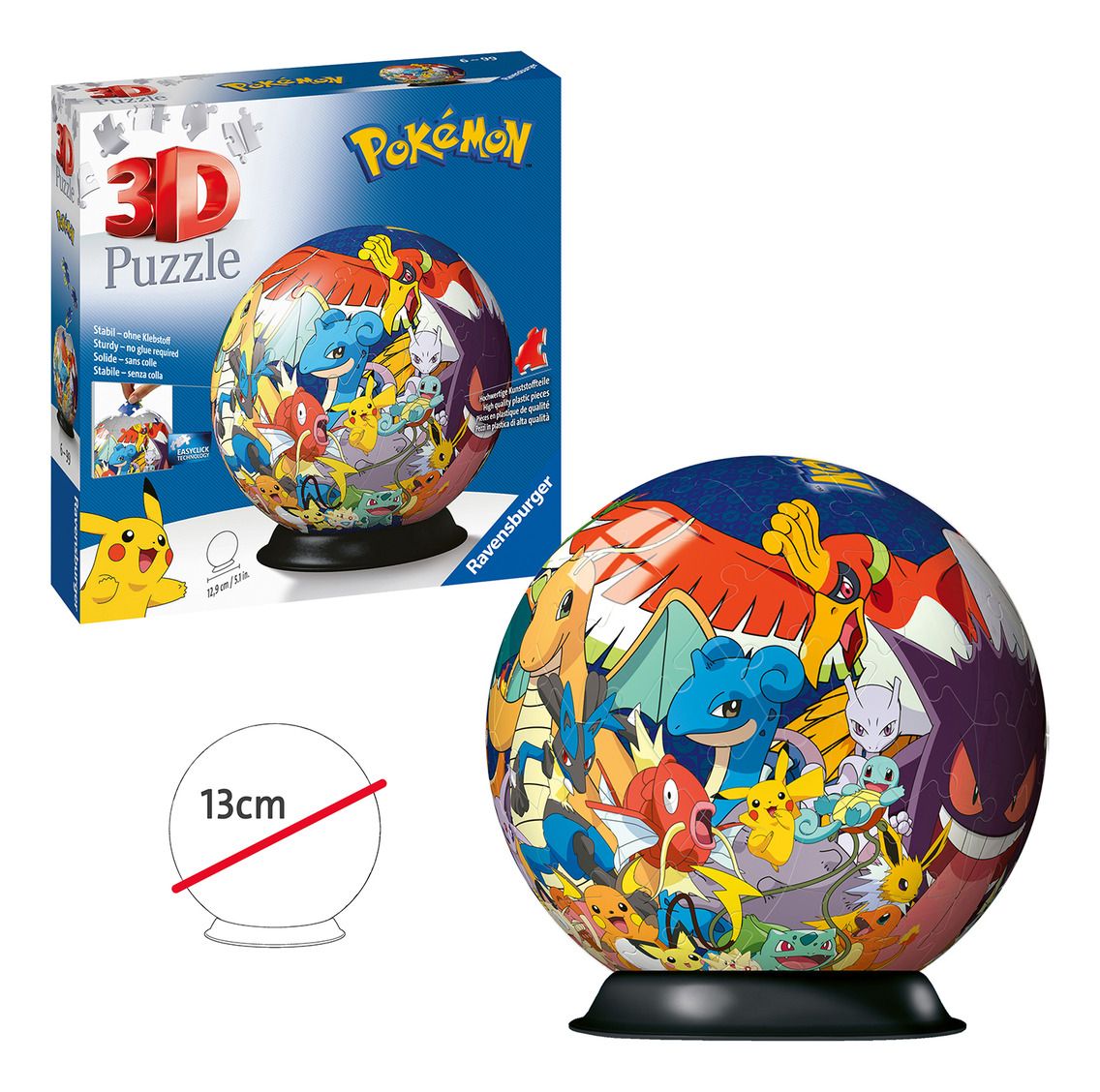 Pokemon 3D Puzzle 72pc