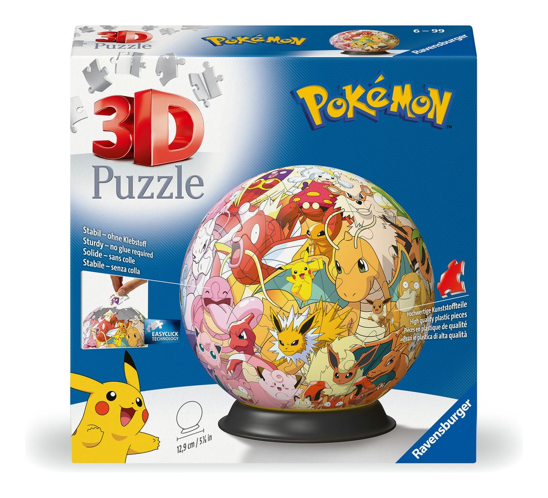 * Pokemon 3D Puzzle Ball 72pc