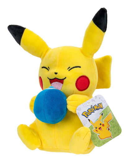 Pokemon 8in Seasonal Plush Pikachu with Oran Berry