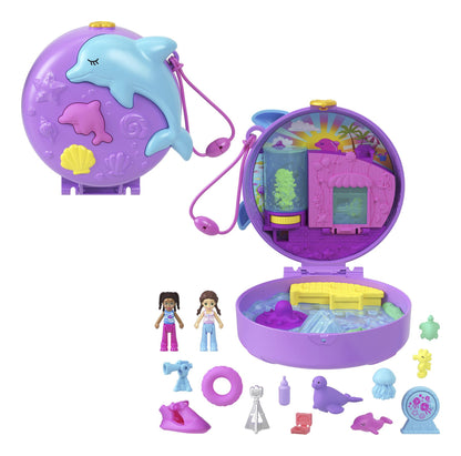 Polly Pocket Dolphin Aquarium Compact