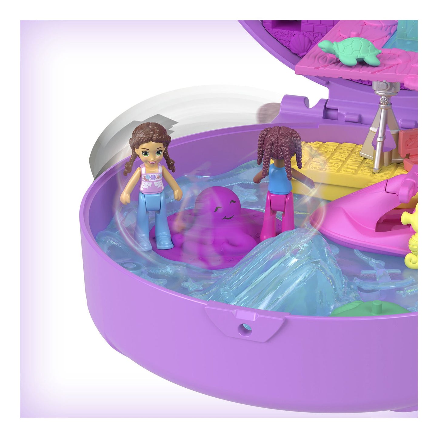 Polly Pocket Dolphin Aquarium Compact