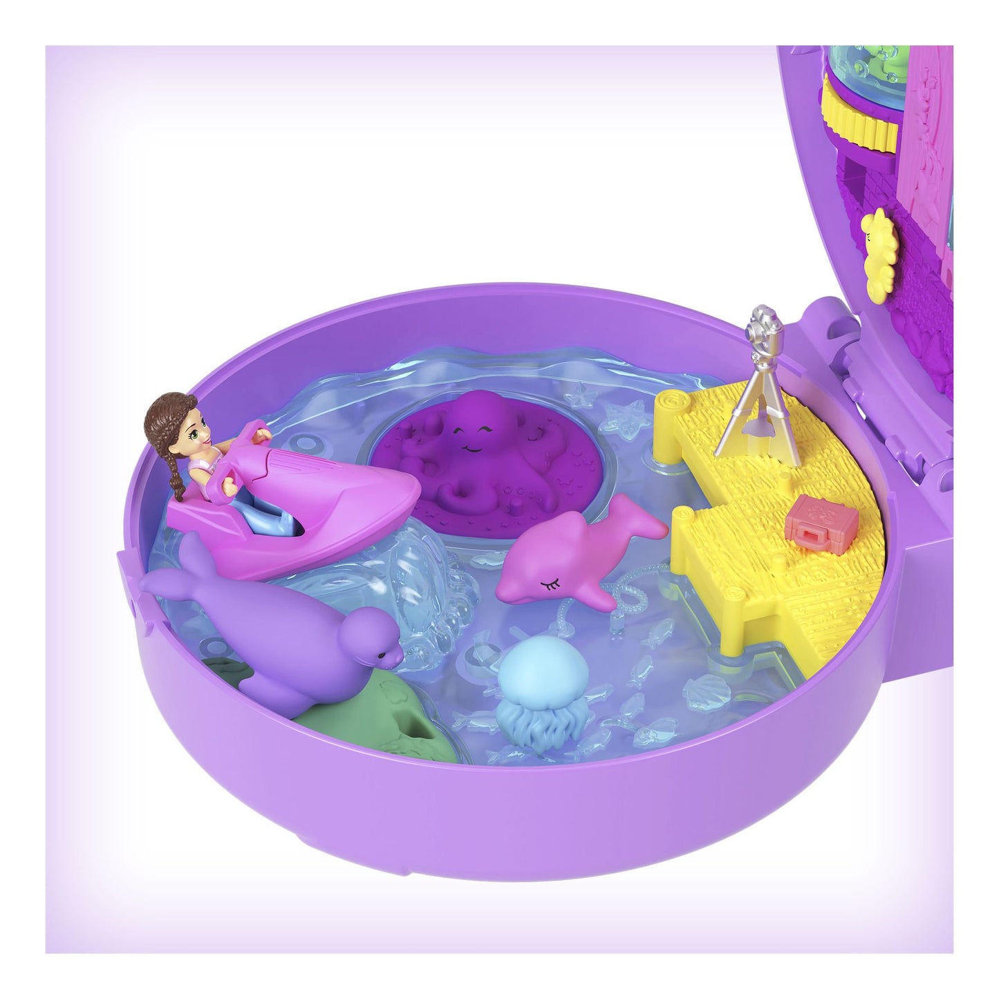 Polly Pocket Dolphin Aquarium Compact