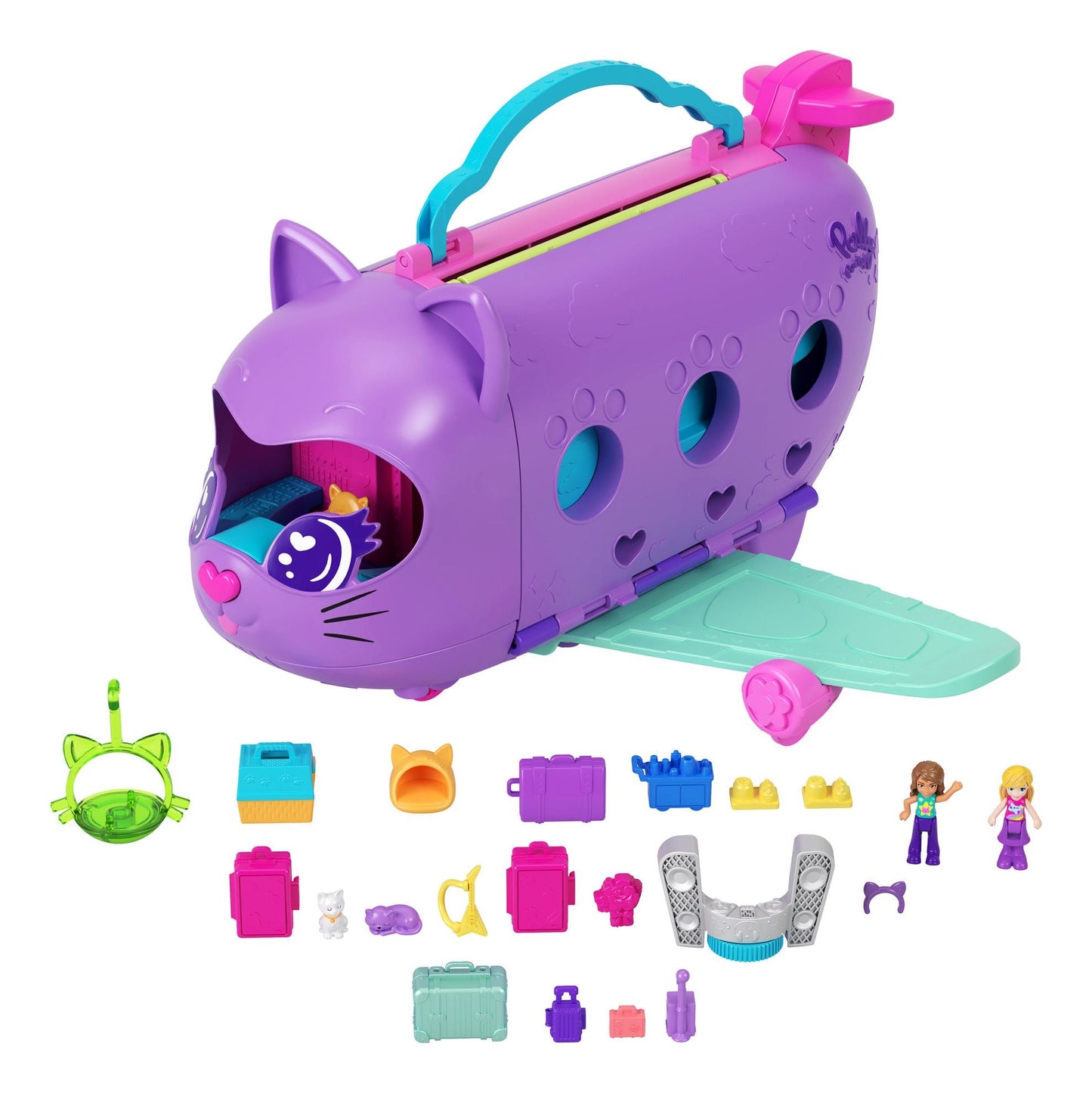 Polly Pocket Kitty Plane