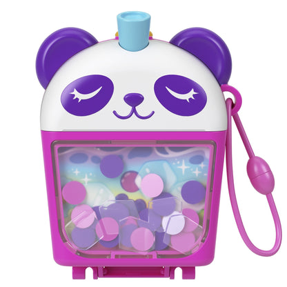 Polly Pocket Panda Boba Tea Shop Compact