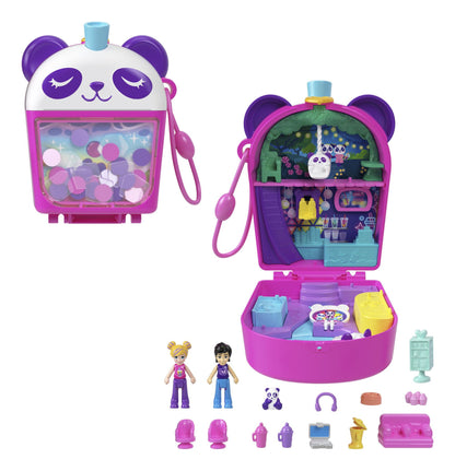 Polly Pocket Panda Boba Tea Shop Compact