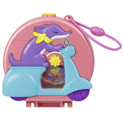 Polly Pocket Vespa Doggie Acai Shop Compact