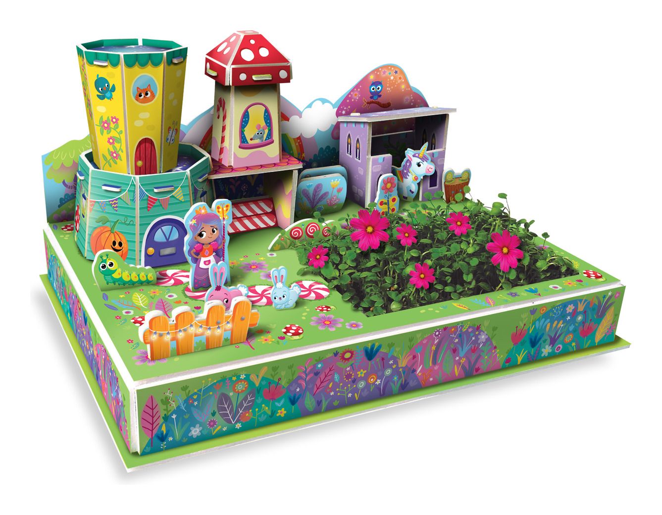 Puzzle & Grow - Unicorn Garden - Maxi Series