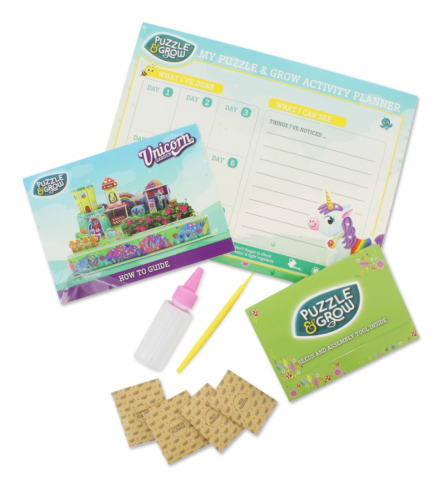 Puzzle & Grow - Unicorn Garden - Maxi Series