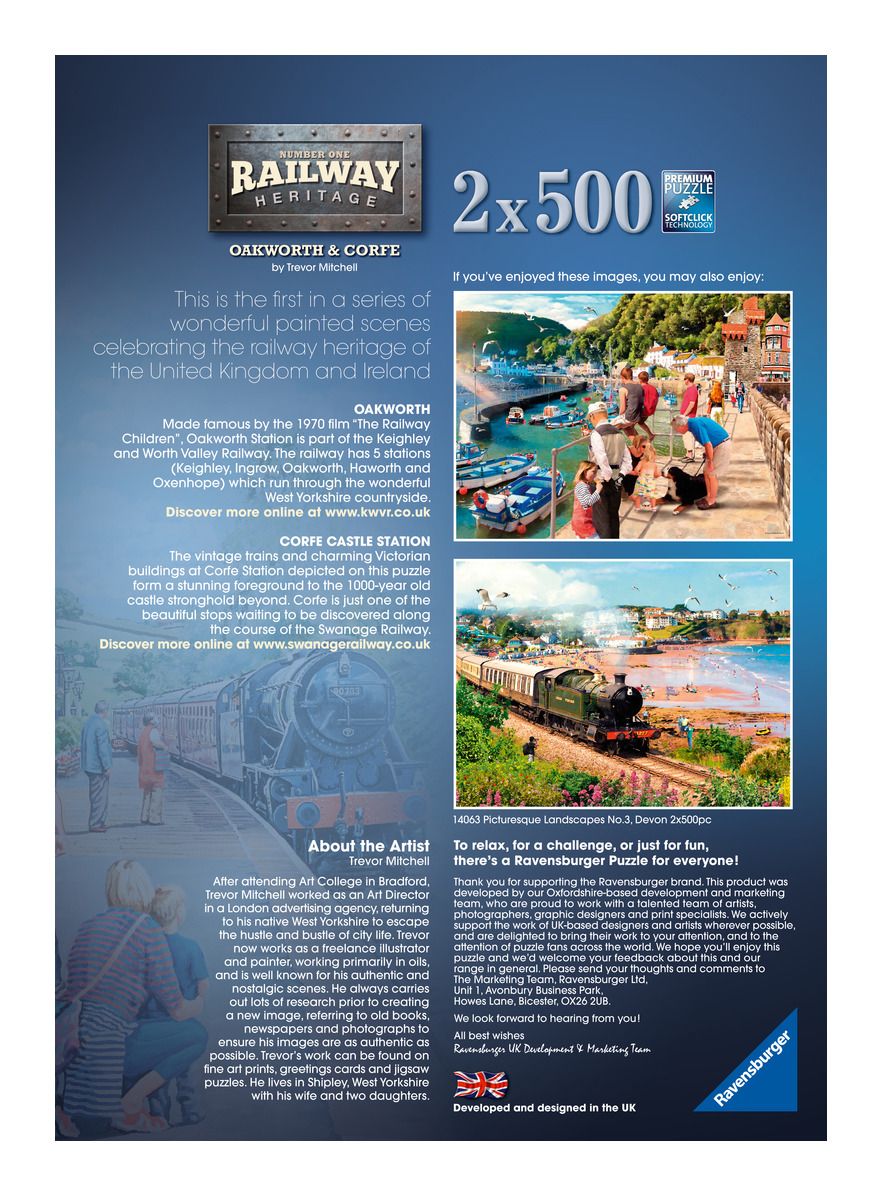 * Railway Heritage No 1 2x500pc