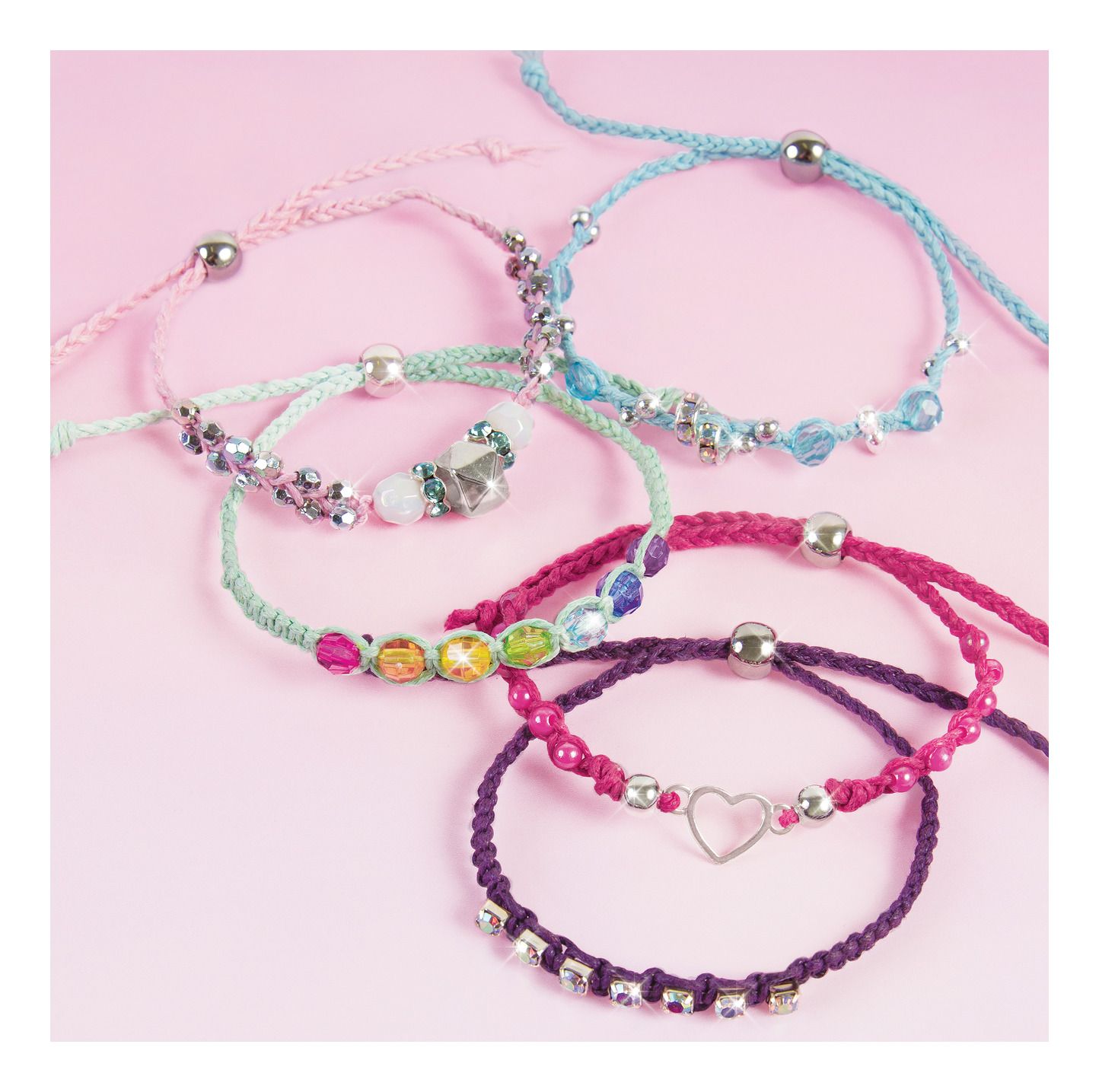 Rainbow Bling Bracelets