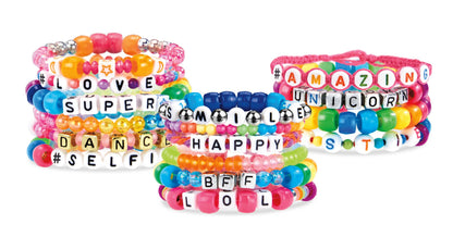 Shimmer N Sparkle ABC Fashion Beads Bracelets