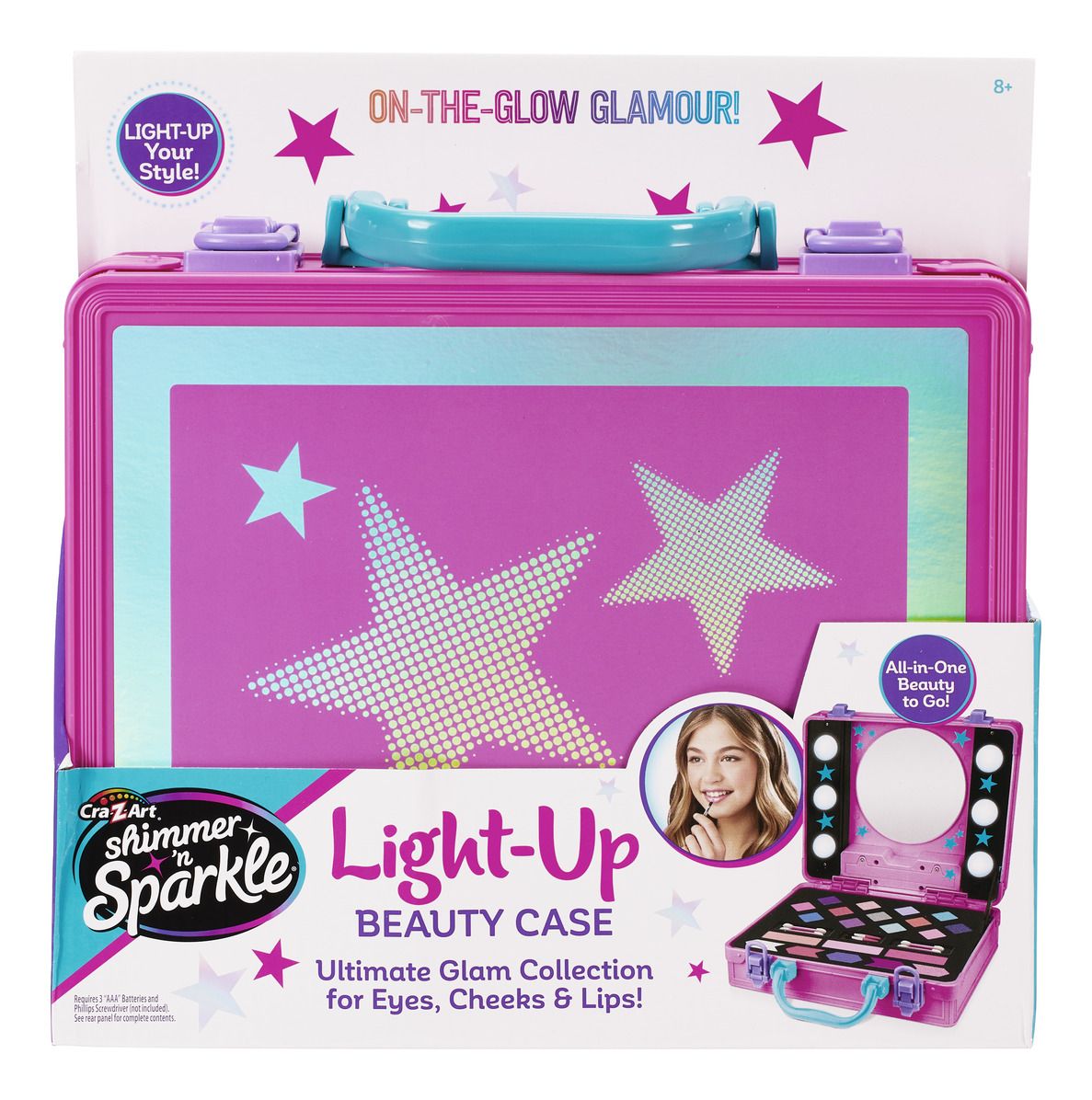 Shimmer n Sparkle Light-Up Beauty Case