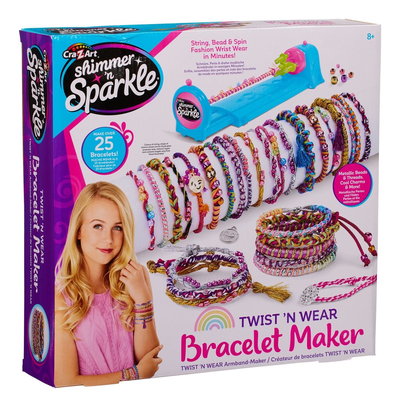 Shimmer N Sparkle Twist N Wear Bracelet Maker