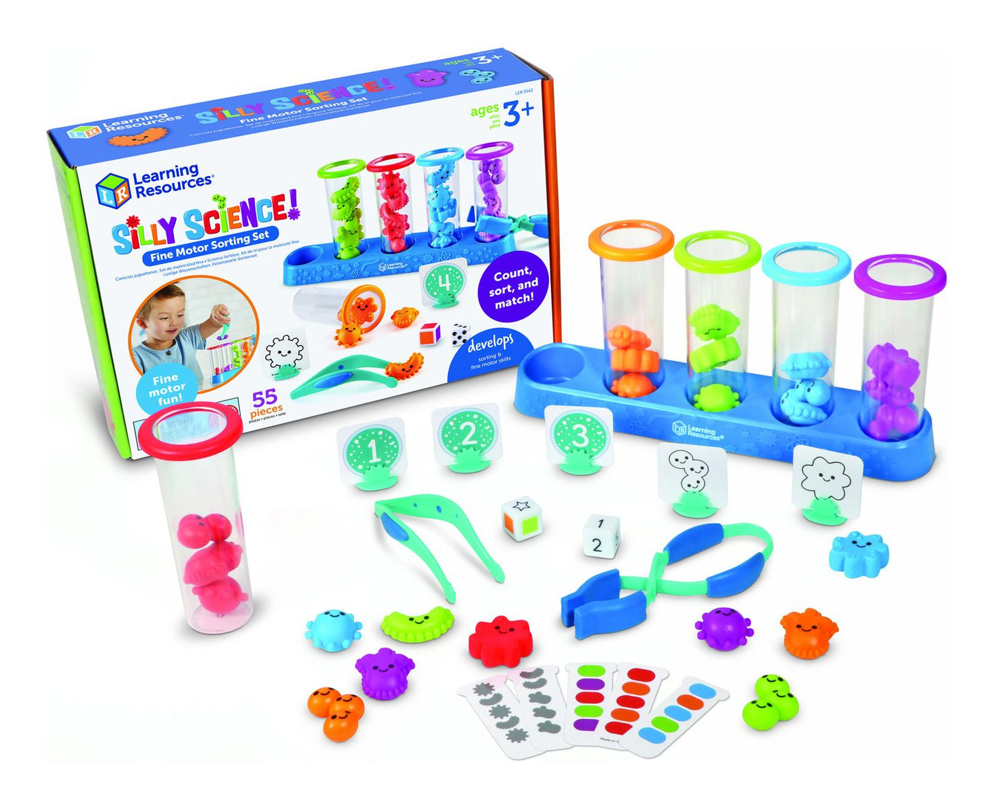 Silly Science Fine Motor Sorting Set