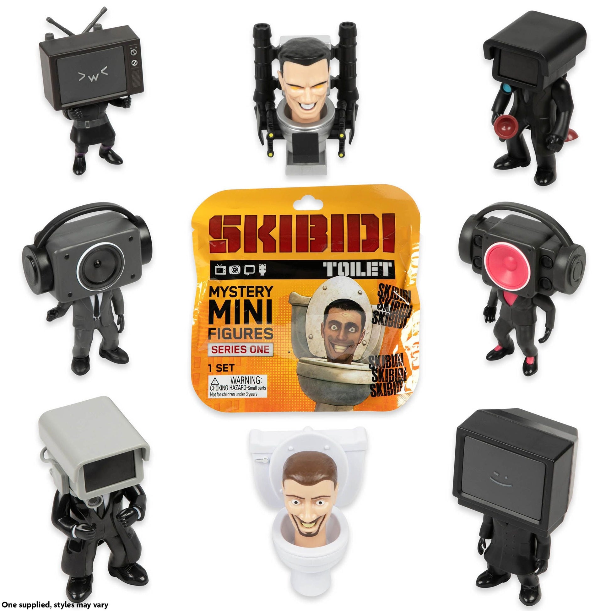 Skibidi Toilet Mini Mystery Figures