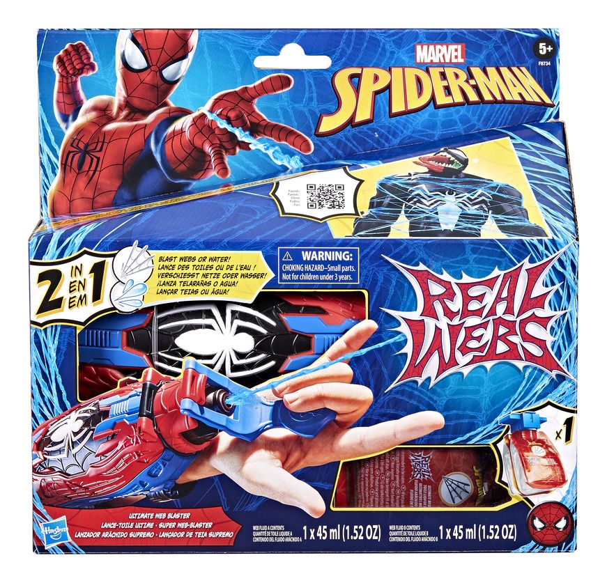 Spiderman Real Webs Ultimate Web Blaster