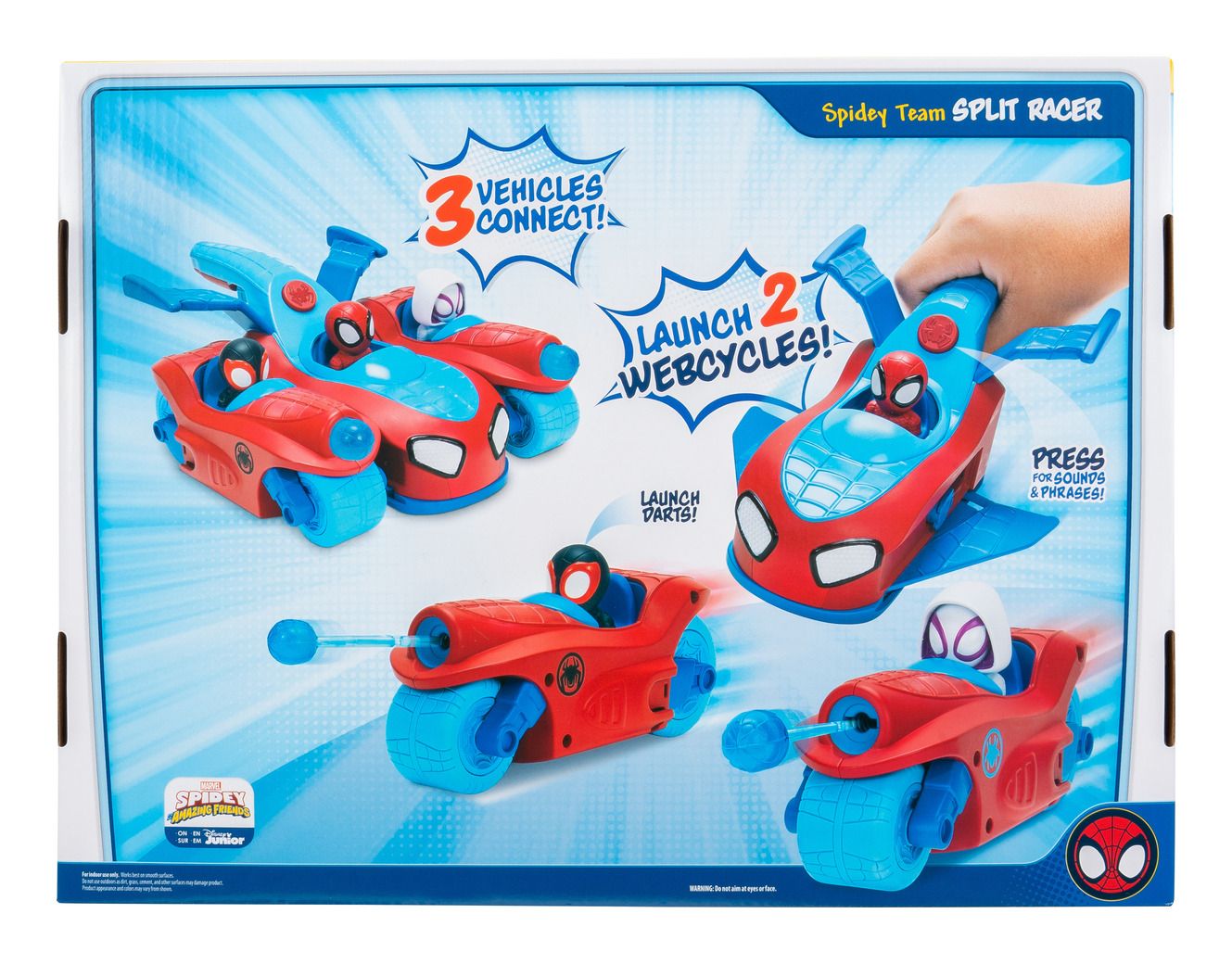 Spidey - Split Racer Deluxe Feature Vehicle