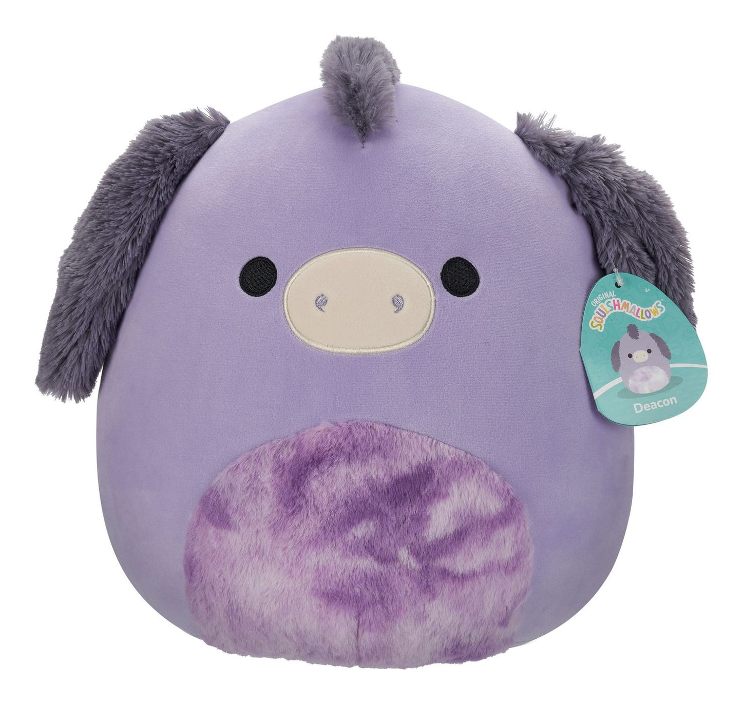 Squishmallows - 12in Deacon the Purple Donkey