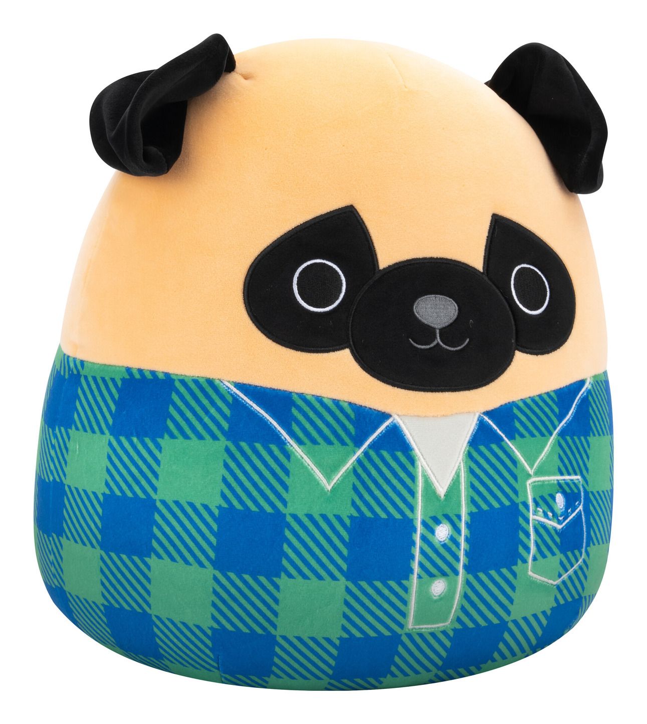 Squishmallows - 12in Prince the Brown Pug