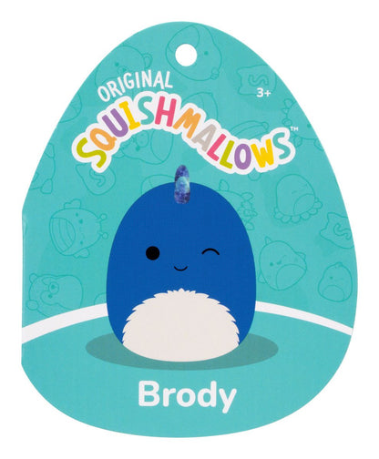 Squishmallows - 16in Brody the Winking Blue Dino