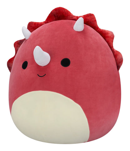 Squishmallows - 20in Tristan the Red Triceratops