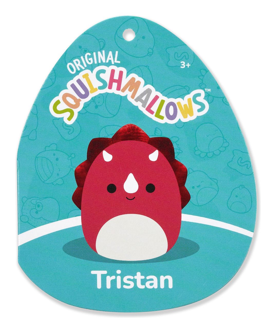 Squishmallows - 20in Tristan the Red Triceratops